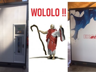 Reklama z postacią